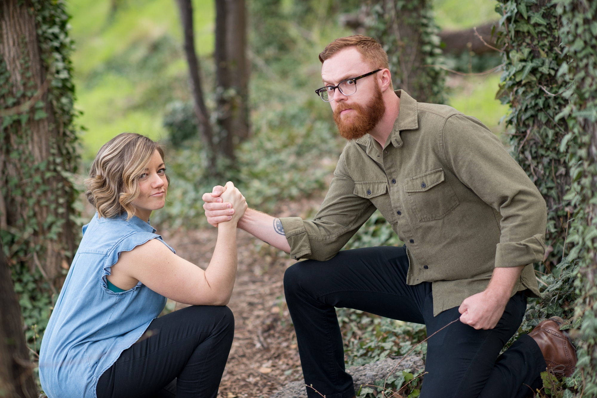 Rachel & Brad Engagement Photoshoot by The Aperture Company in Salt Lake City Utah